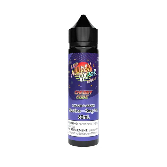 Allday Vapor - Cherry Code 60 ml Freebase