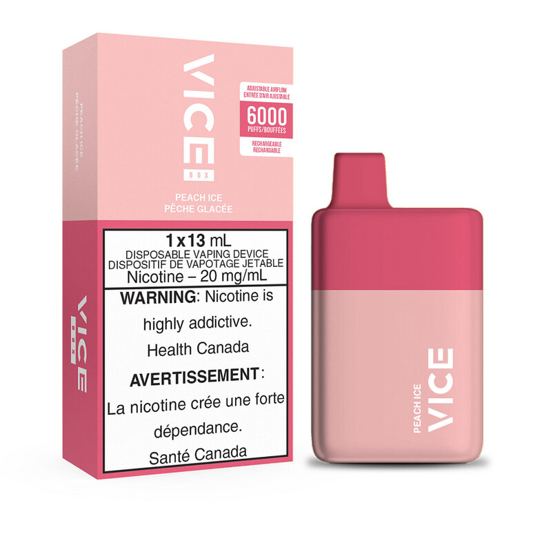 Vice Box 6000 - Peach Ice