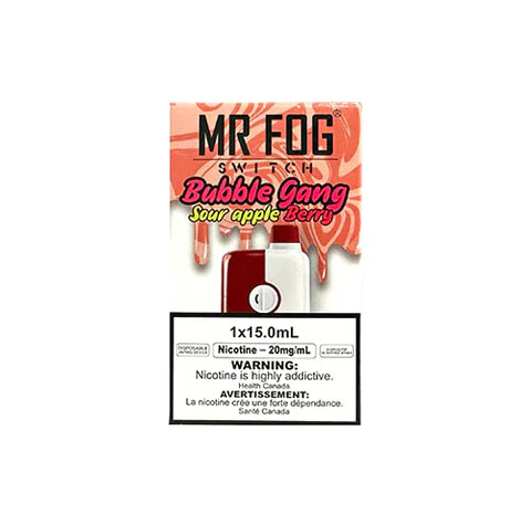 Mr Fog Switch 5500 - Bubble Gang Sour Apple Berry