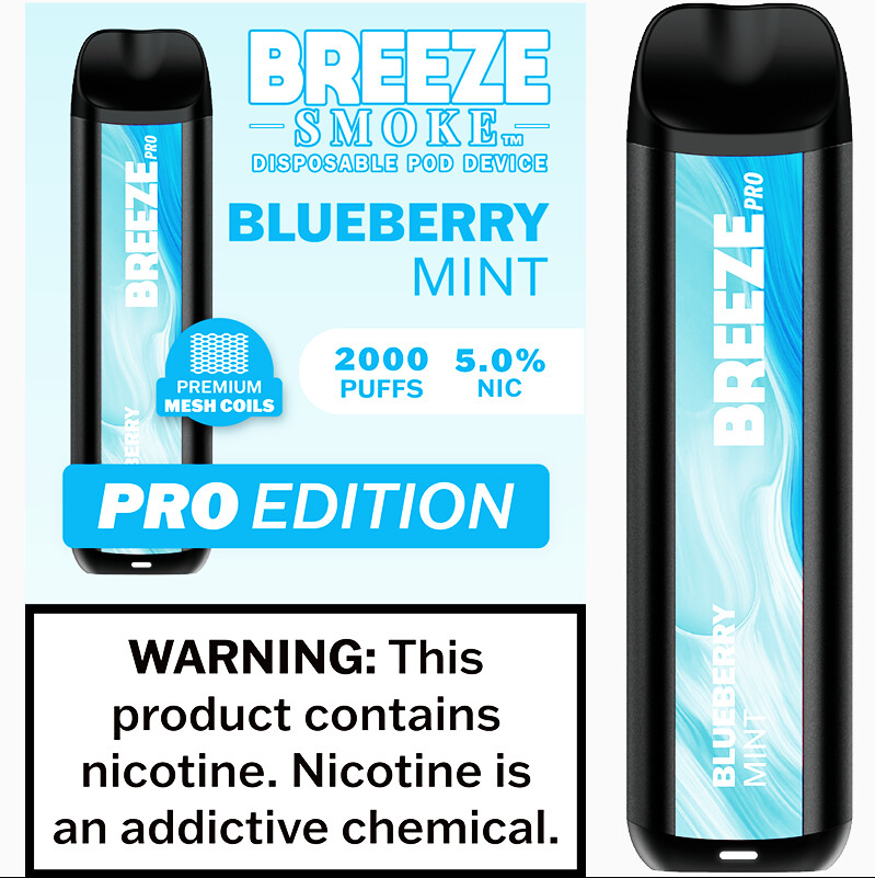 Breeze Pro 2000 - Blueberry Mint