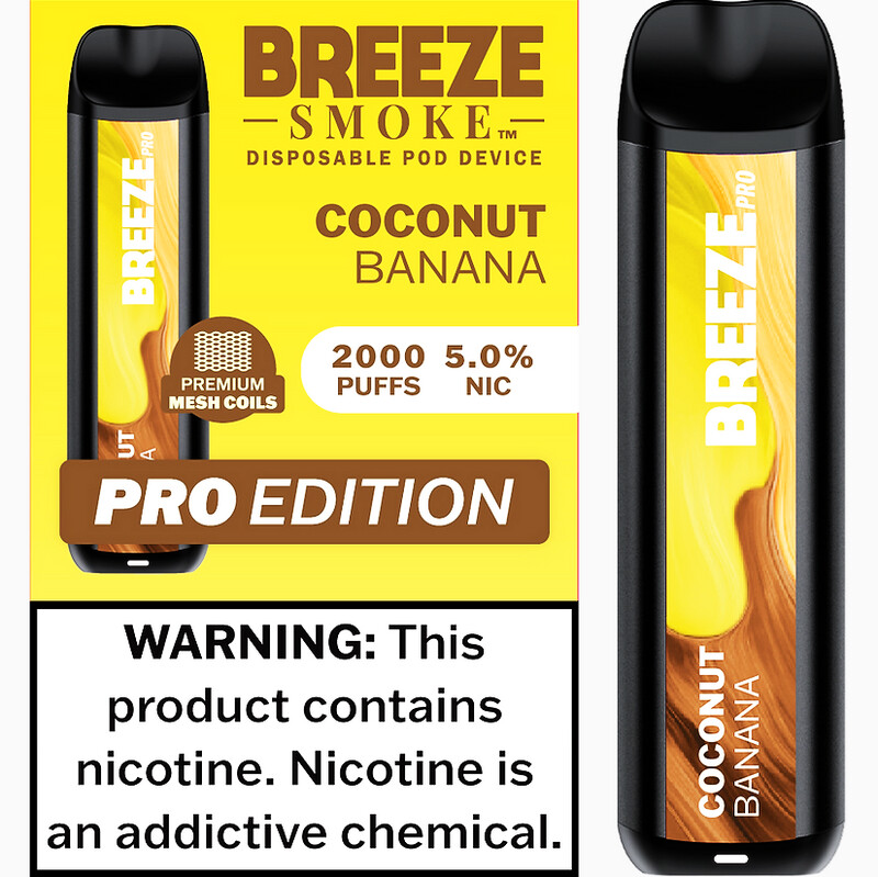 Breeze Pro 2000 - Banana Coconut