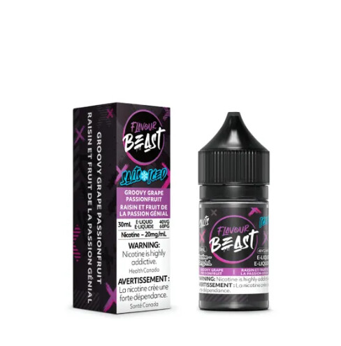 Flavour Beast - Groovy Grape Passionfruit Iced 30 ml Salts