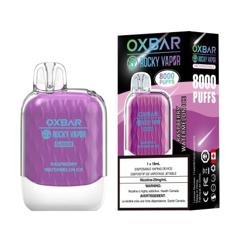 Oxbar 8000 - Raspberry Watermelon Ice