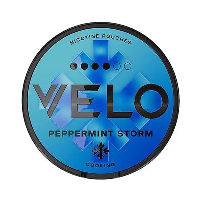 Velo Slim Nicotine Pouches - Peppermint Storm