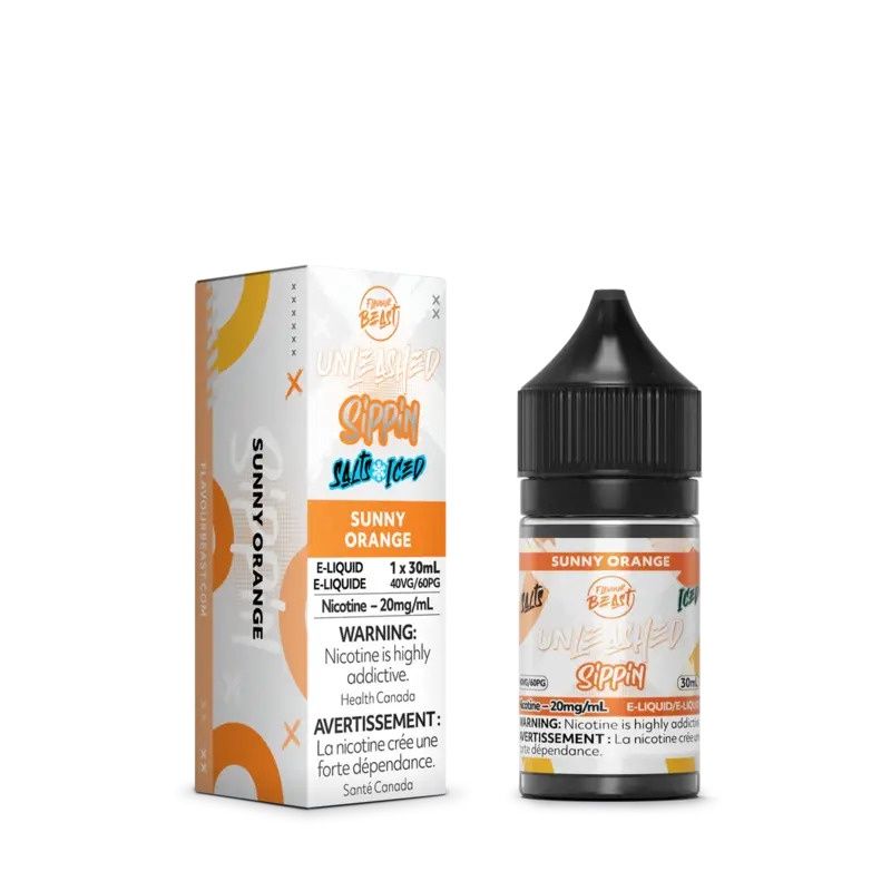 Flavour Beast Unleashed Sippin - Sunny Orange Iced 30 ml Salts