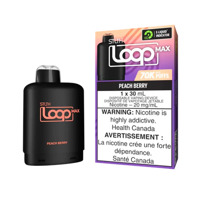 STLTH Loop Max 70k Pods - Peach Berry