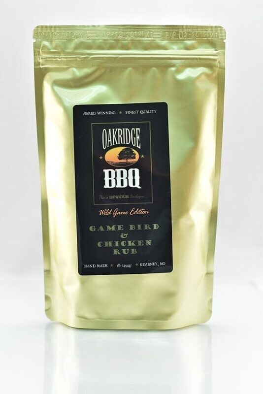 Oakridge Game Bird  Chicken Rub - 6oz