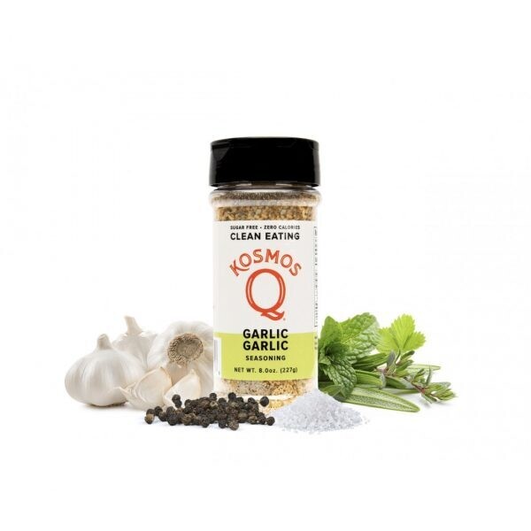 Kosmos Q "Garlic Garlic" Clean Eating Seasoning 8oz