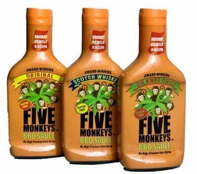 Five Monkeys BBQ Sauce