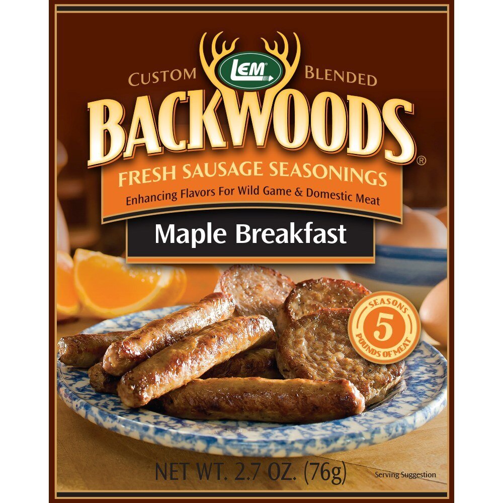 LEM Maple Breakfast Sausage Mix 5lbs