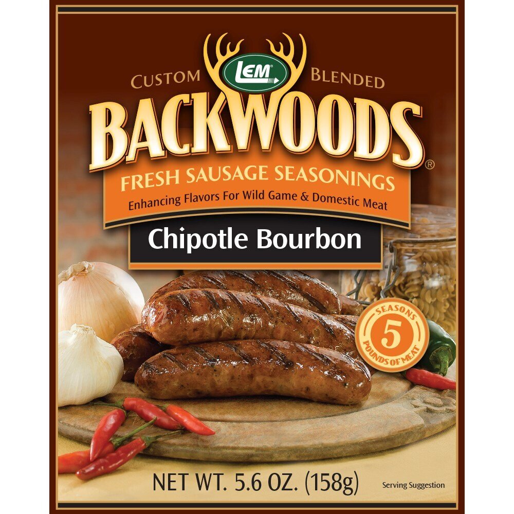 LEM Chipotle Bourbon Fresh Sausage Mix 5lbs