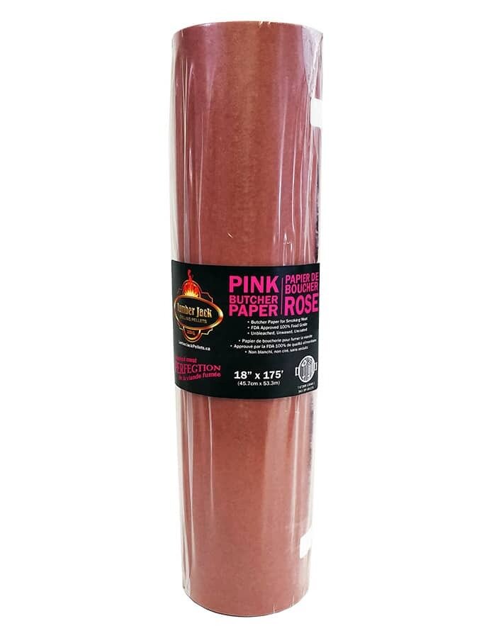 Lumberjack Pink Butcher Paper 18" x 175'