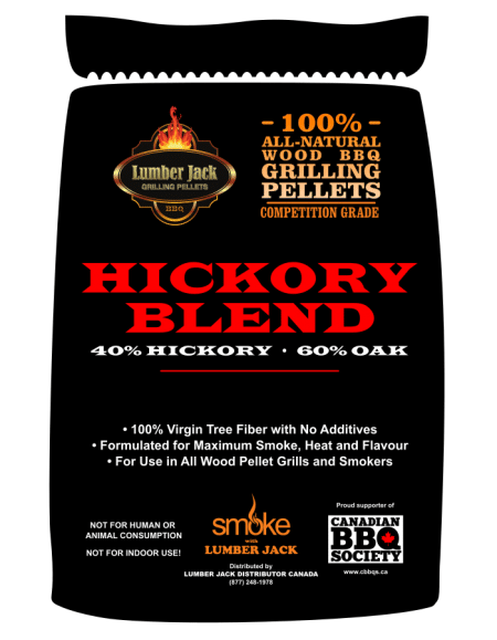 Lumberjack Hickory Blend 20lb Pellets