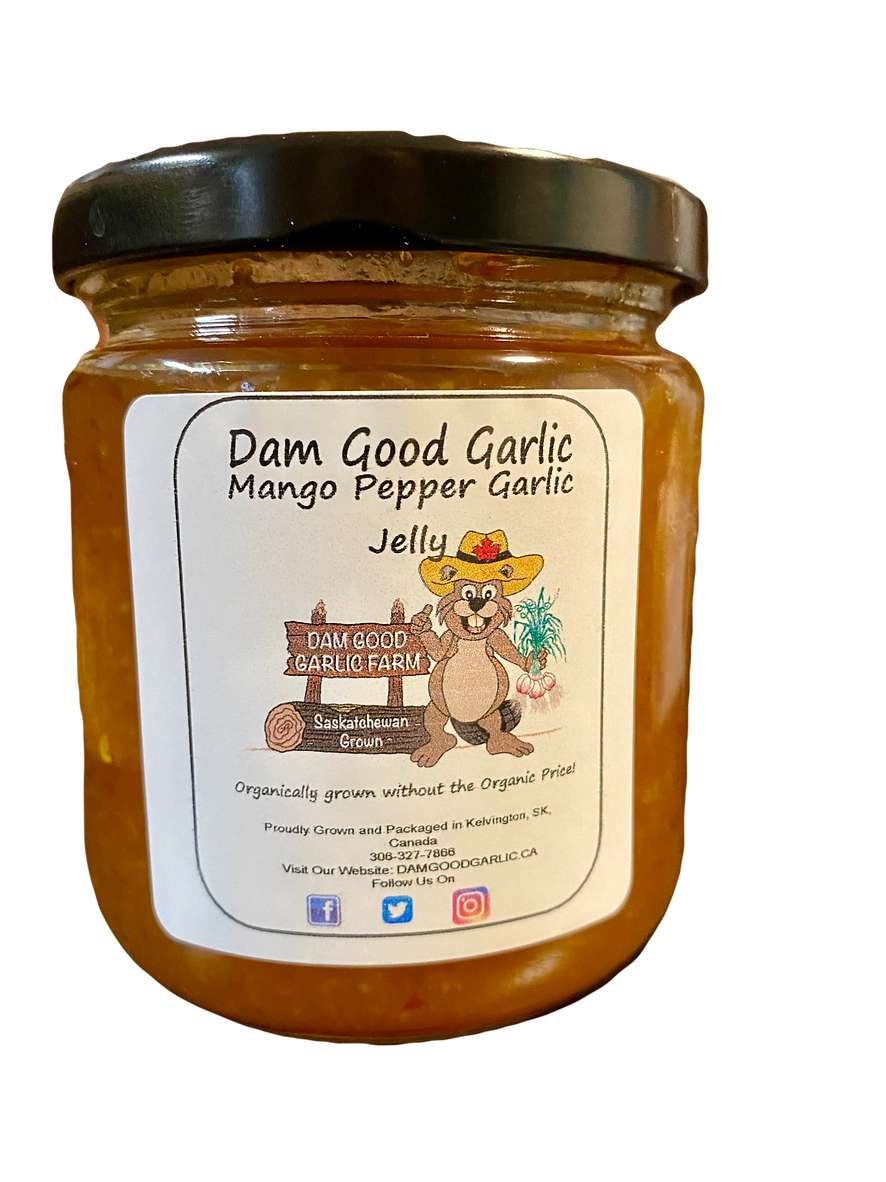 Dam Good Garlic Mango Jelly