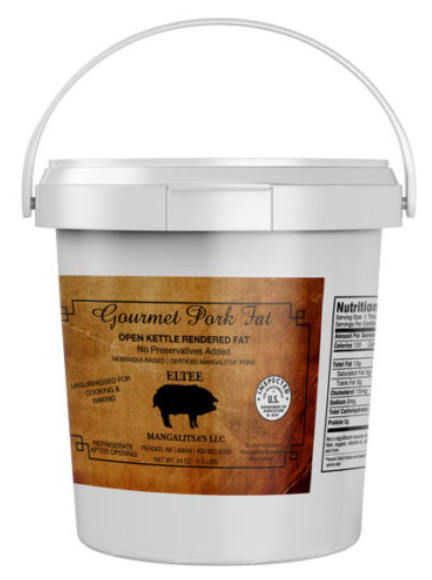 Mangalitsa's Gourmet Pork Fat Tub 1.5lbs