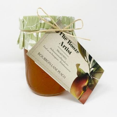 Booze Artist Bourbon Lane Peach Jam