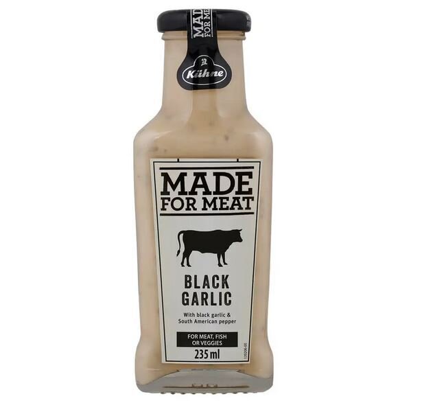 Kuhne Black Garlic BBQ Sauce 235ml