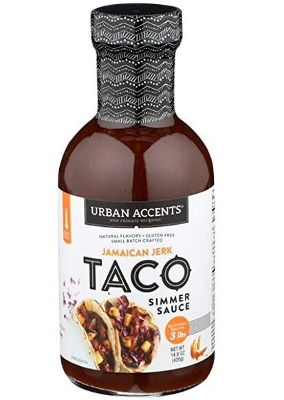 Urban Accents Taco Jamaican Jerk Simmer Sauce
