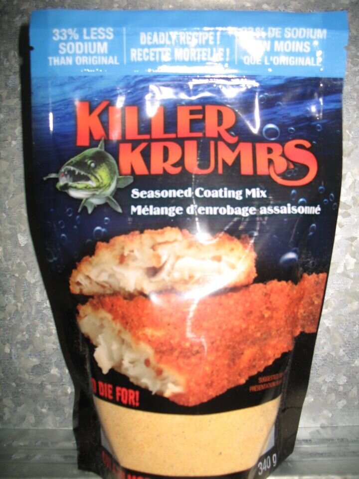 Killer Krumbs 33% Less Salt 340g