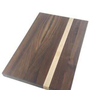 Muskoka Walnut with Maple Accent Cutting Board 18 x 12