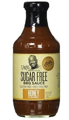 G Hughes No Sugar Added Honey BBQ Sauce
