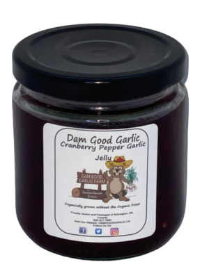 Dam Good Garlic Cranberry Jelly