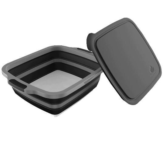Drip-Ez JR BBQ Prep Tub w/Black Lid