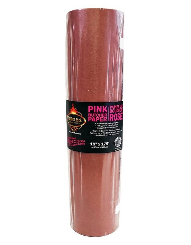 Lumberjack Pink Butcher Paper 18" x 175'