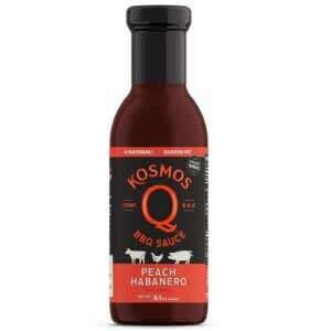Kosmos Q Peach Habanero BBQ Sauce