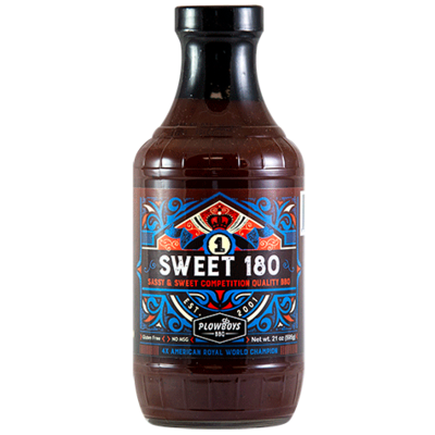 Plowboys Sweet 180 Sassy & Sweet BBQ Sauce