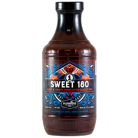 Plowboys Sweet 180 Sassy & Sweet BBQ Sauce