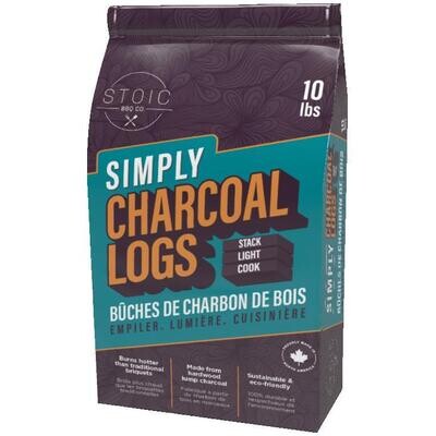 STOIC Extruded Charcoal Logs 10lbs