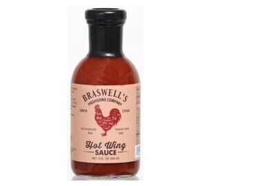 Braswells Hot Wing Sauce 382g