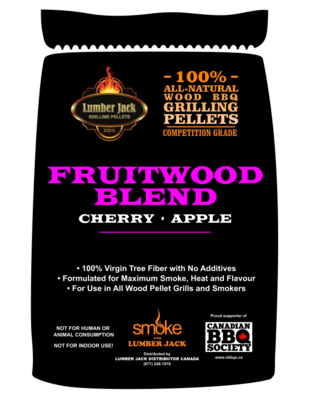 Lumberjack Fruitwood Blend 20lb Pellets