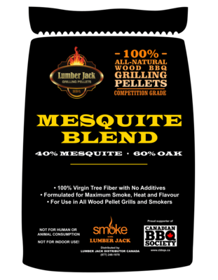 Lumberjack Mesquite Blend 20lb Pellets