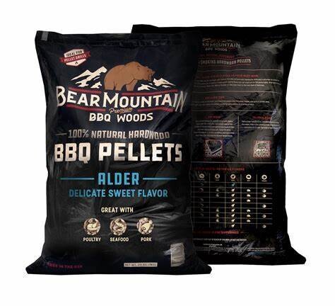 Bear Mountain Alder BBQ Wood Pellets 20lb