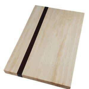 Muskoka Maple with Walnut Accent Cutting Board 18 x 12