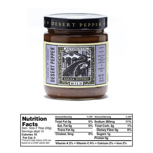 Desert Pepper Divino Mild Salsa