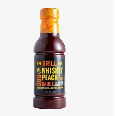 Hey Grill Hey Whiskey Peach BBQ Sauce