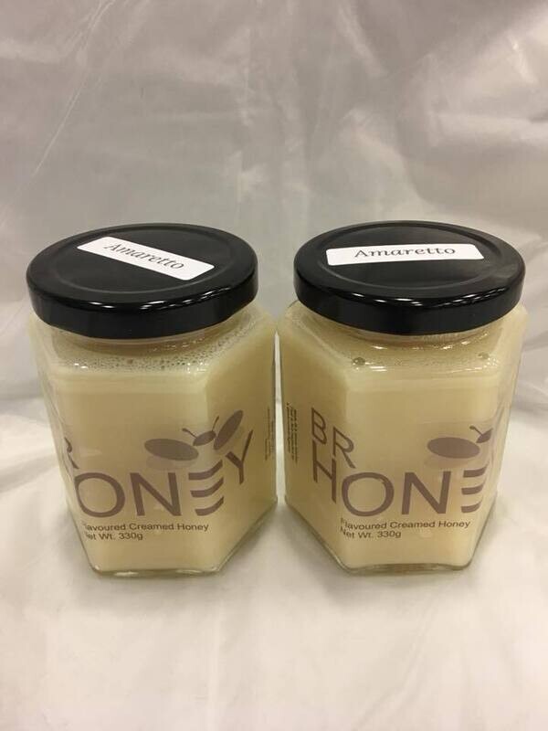 BR Honey Amaretto Honey 330g