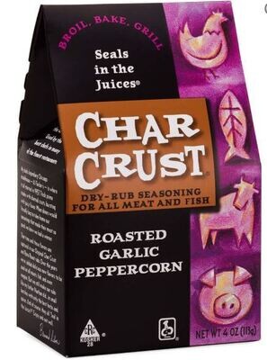 Char Crust Roasted Garlic Peppercorn 113g