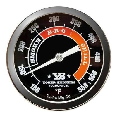 Yoder 3" Lid Thermometer temperature guage