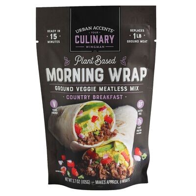 Urban Accents Plant Based Morning Breakfast Wrap
