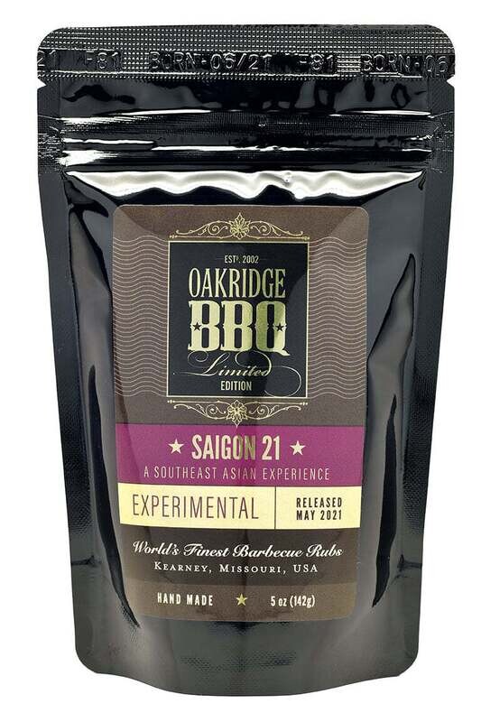 Oakridge Saigon 21 Experimental Edition - A Southeast Asian Experience Rub 5oz