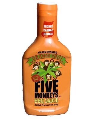 Five Monkeys Orange Chili BBQ Sauce