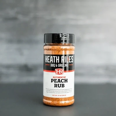 Heath Riles BBQ Peach Rub 16oz