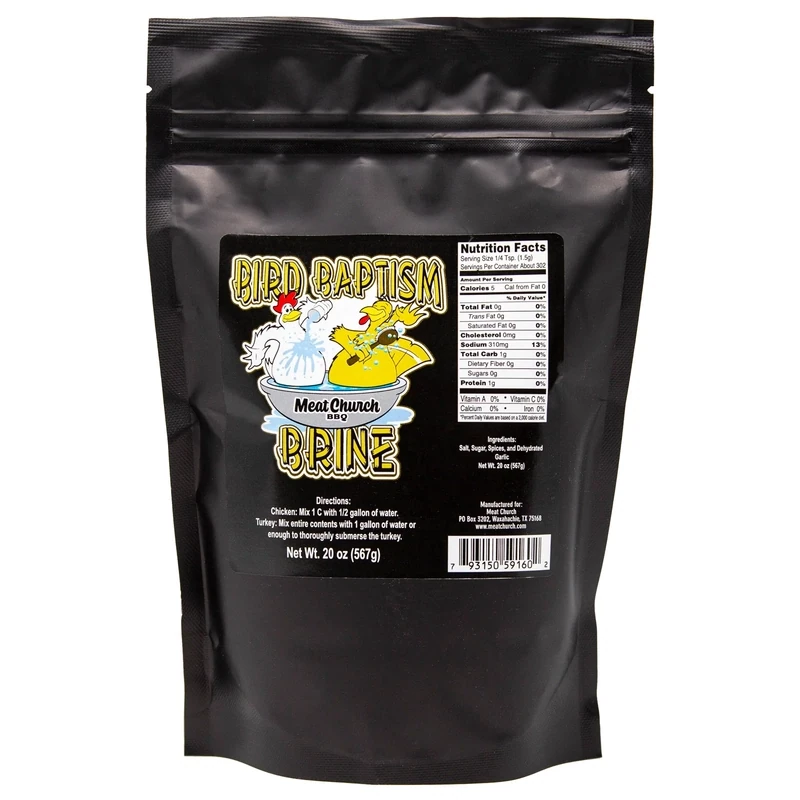 Meat Church Bird Bath Poultry Brine 1.25lb