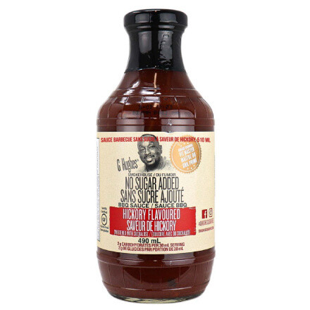 G. Hughes No Sugar Added Hickory Flavoured BBQ Sauce