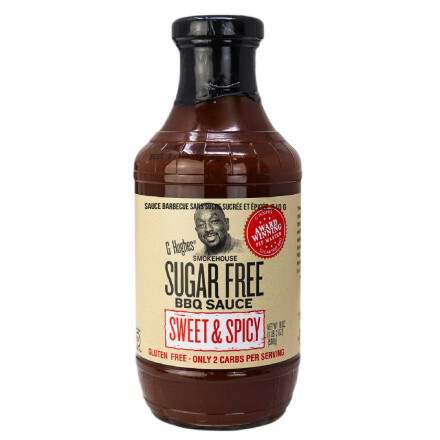 G Hughes No Sugar Added Sweet & Spicy BBQ sauce