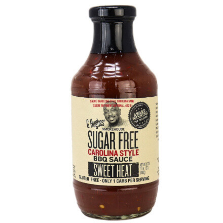 G. Hughes Sweet Carolina Sugar Free BBQ Sauce 18oz